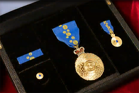 Ann Jones' Order of Australia medal