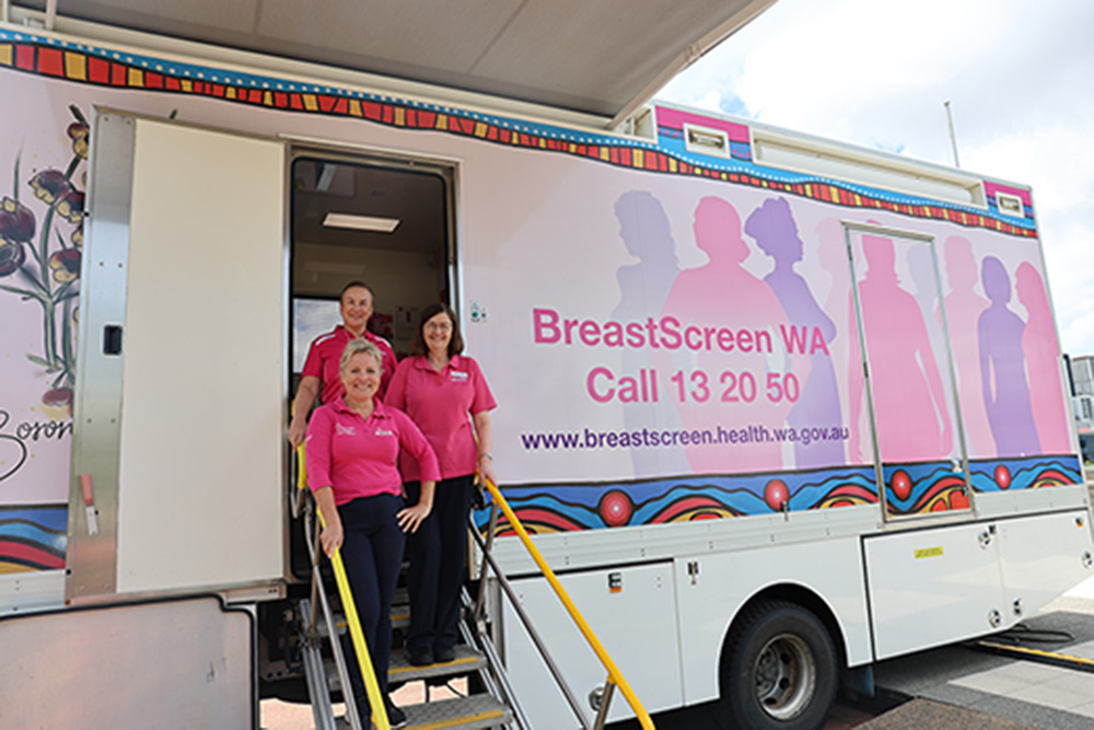 BreastScreen van 