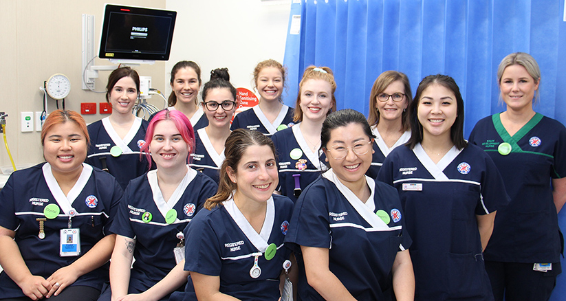 Some of our new SCGH ED recruits.